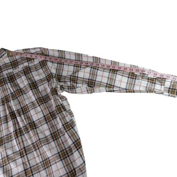 Eddie Bauer Signature Plaid Men's Long Sleeve Casual Button Down Shirt - Picture 11 of 11